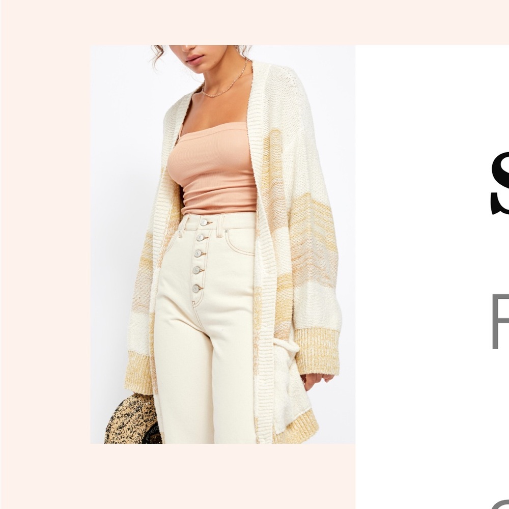 Free People Southport Beach Cardigan